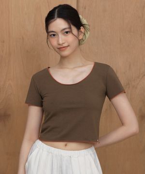 Shade Line Tee (Brown)