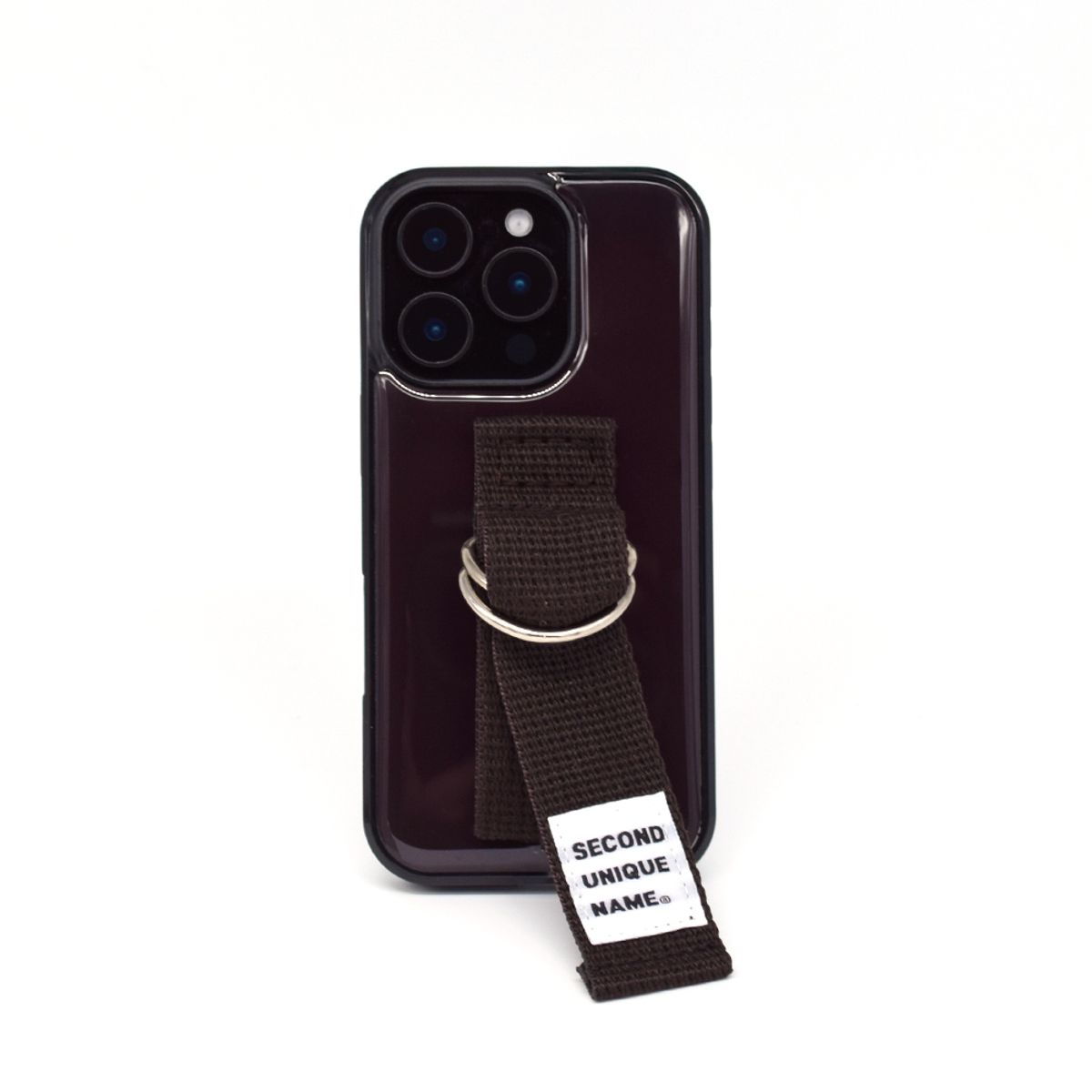 세컨드유니크네임(SECOND UNIQUE NAME) SUN CASE BROWN (EPOXY BLACK)