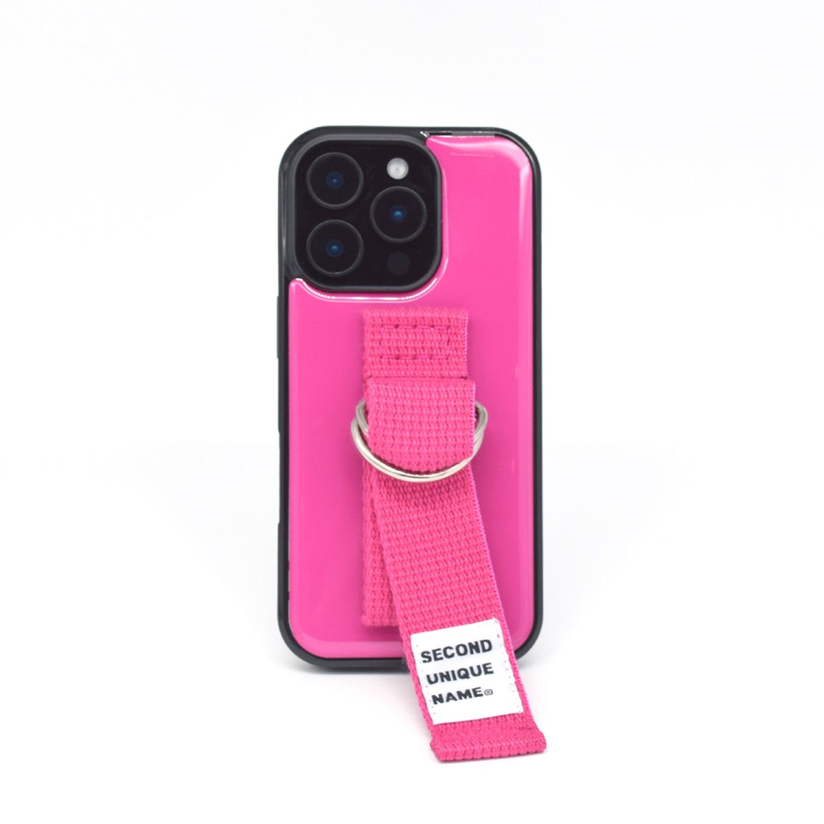 세컨드유니크네임(SECOND UNIQUE NAME) SUN CASE HOTPINK (EPOXY BLACK)