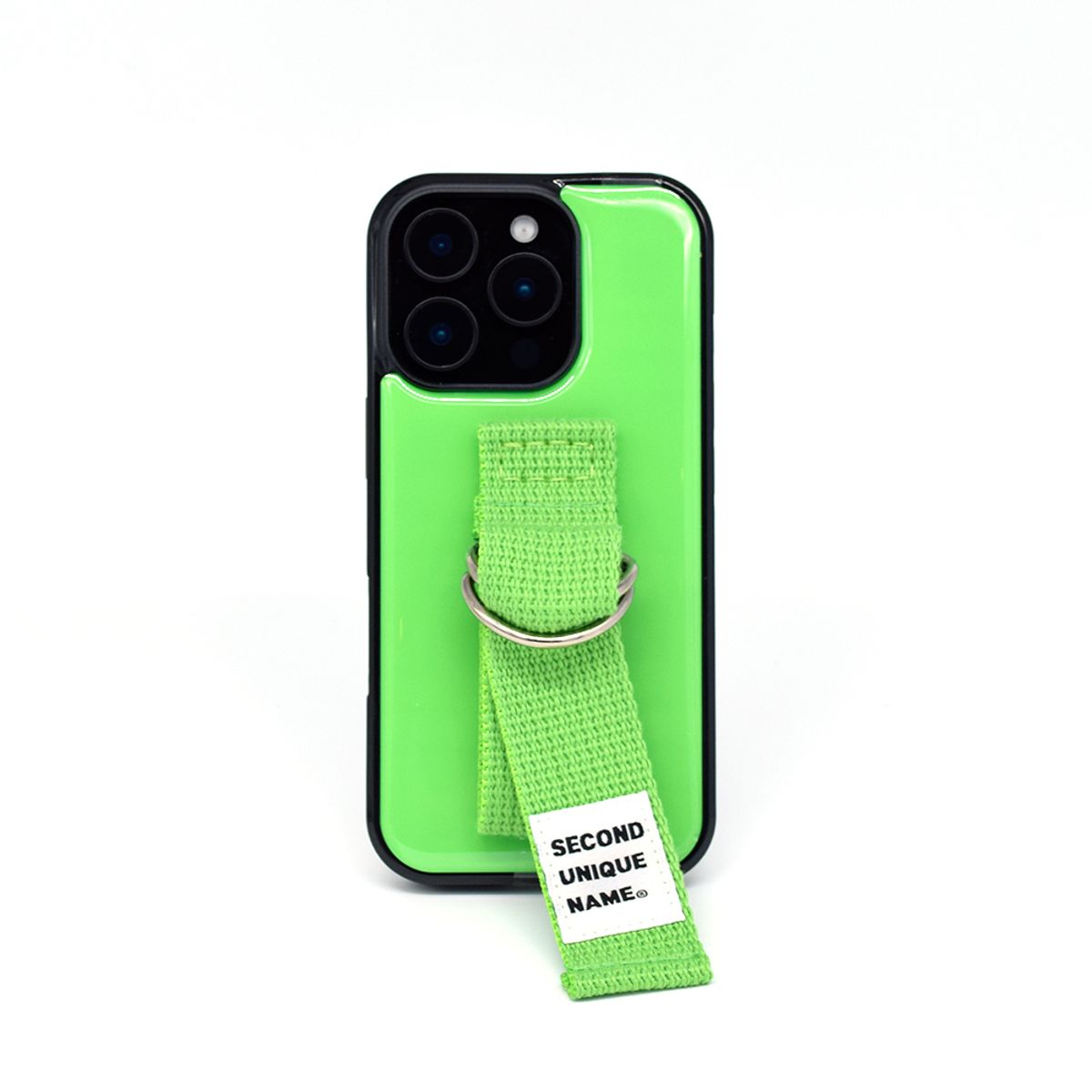세컨드유니크네임(SECOND UNIQUE NAME) SUN CASE YELLOW GREEN (EPOXY BLACK)