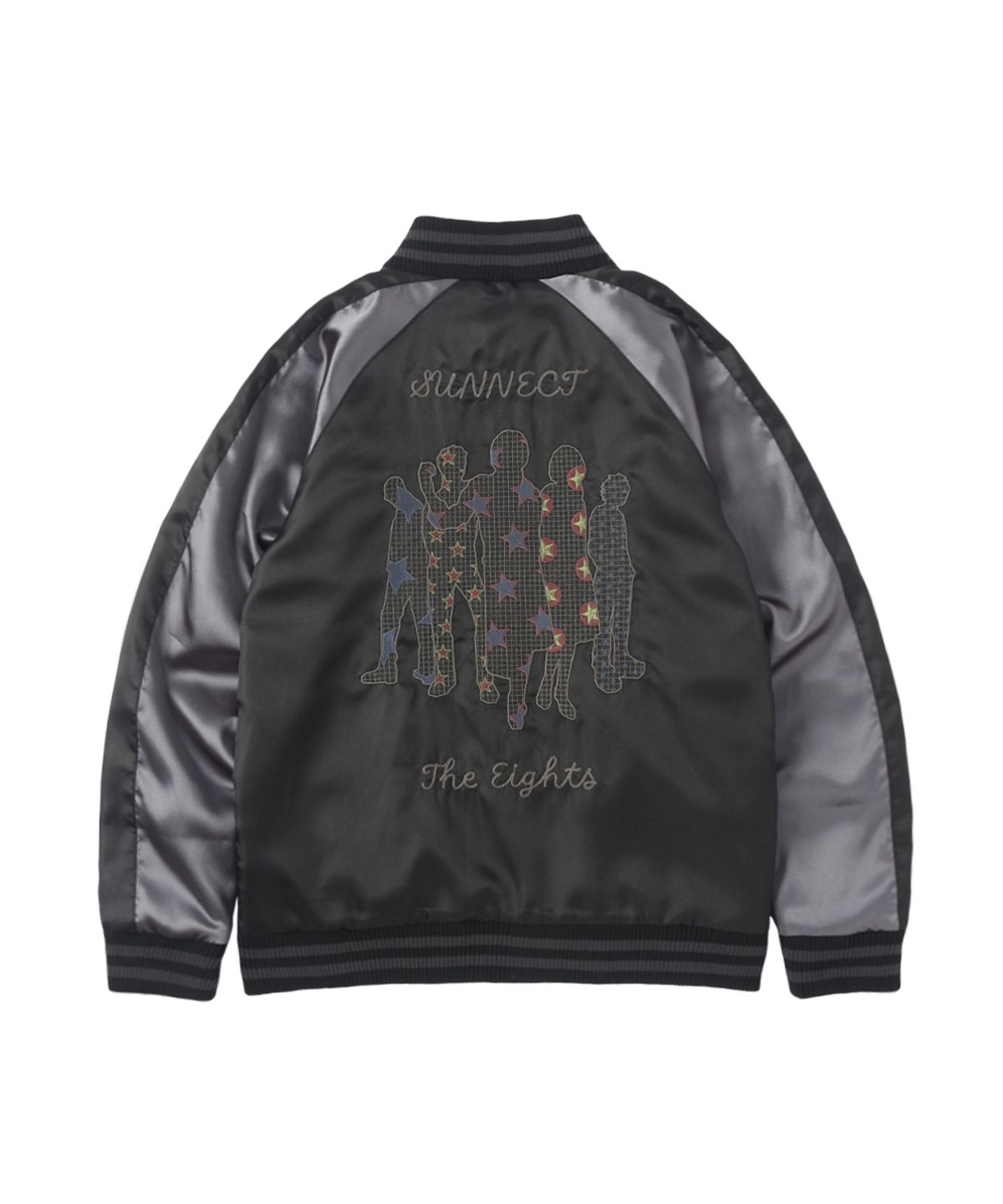 써넥트(SUNNECT) CREW Sukajan - Black