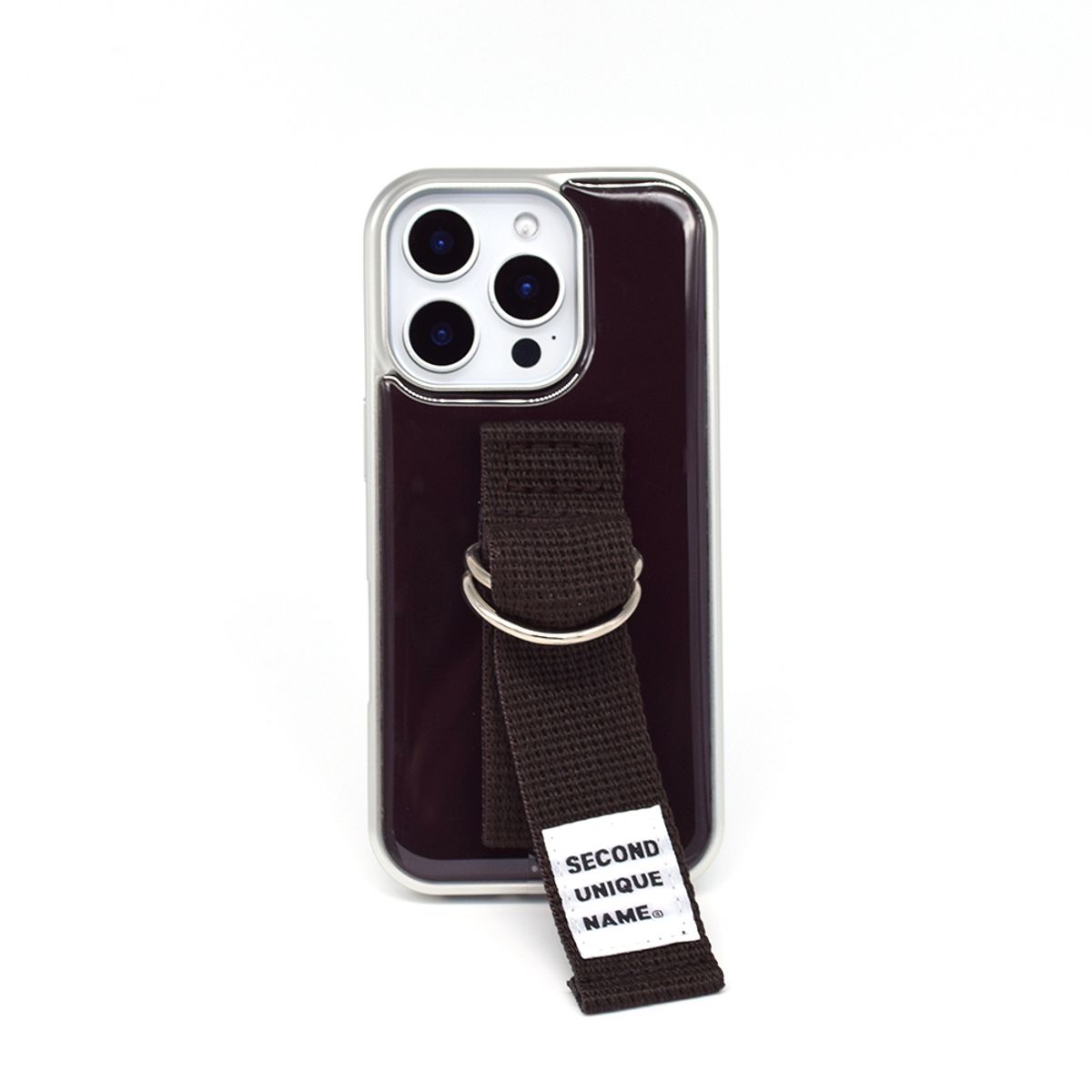 세컨드유니크네임(SECOND UNIQUE NAME) SUN CASE BROWN (EPOXY SILVER)