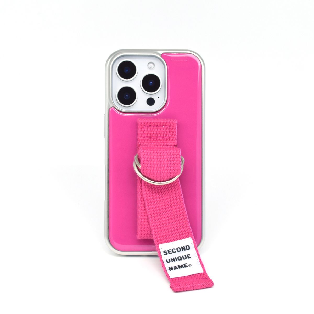 세컨드유니크네임(SECOND UNIQUE NAME) SUN CASE HOTPINK (EPOXY SILVER)
