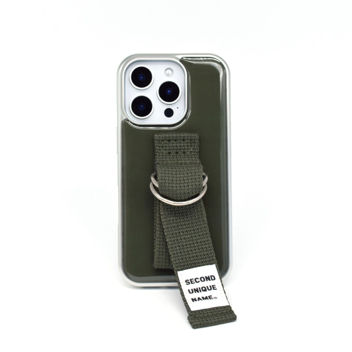 세컨드유니크네임(SECOND UNIQUE NAME) SUN CASE KHAKI (EPOXY SILVER)