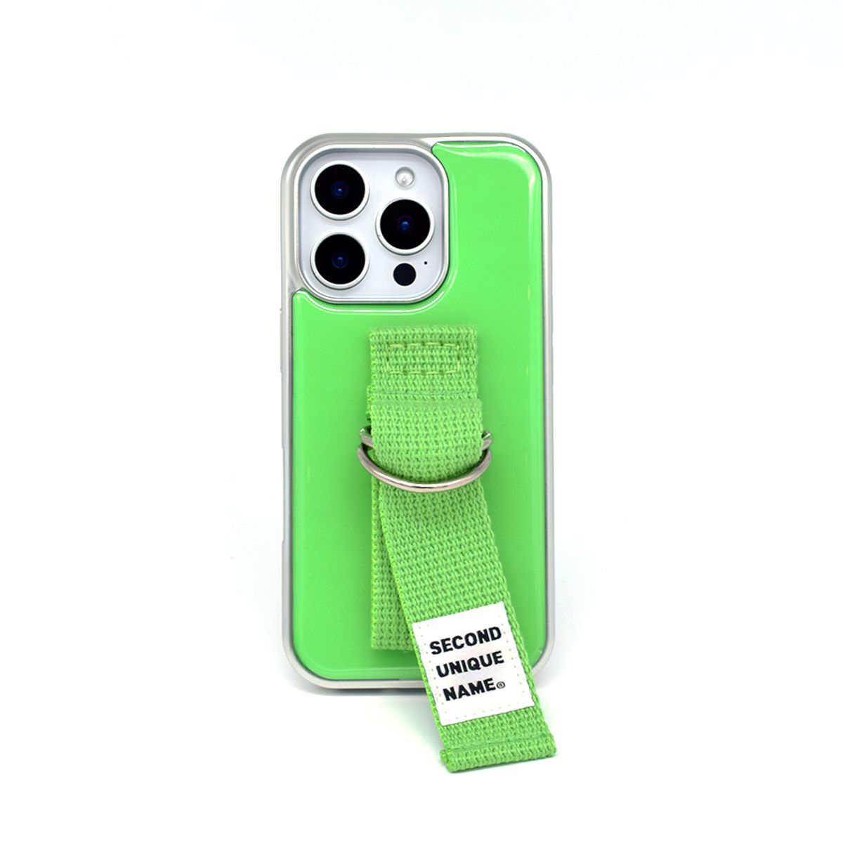 세컨드유니크네임(SECOND UNIQUE NAME) SUN CASE YELLOW GREEN (EPOXY SILVER)
