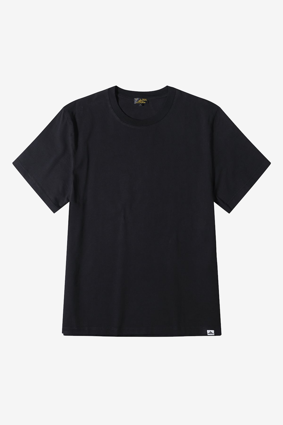 르몽생미셸(LE MONT ST MICHEL) TOBIN - INTERLOCK TEE SHIRT_Black