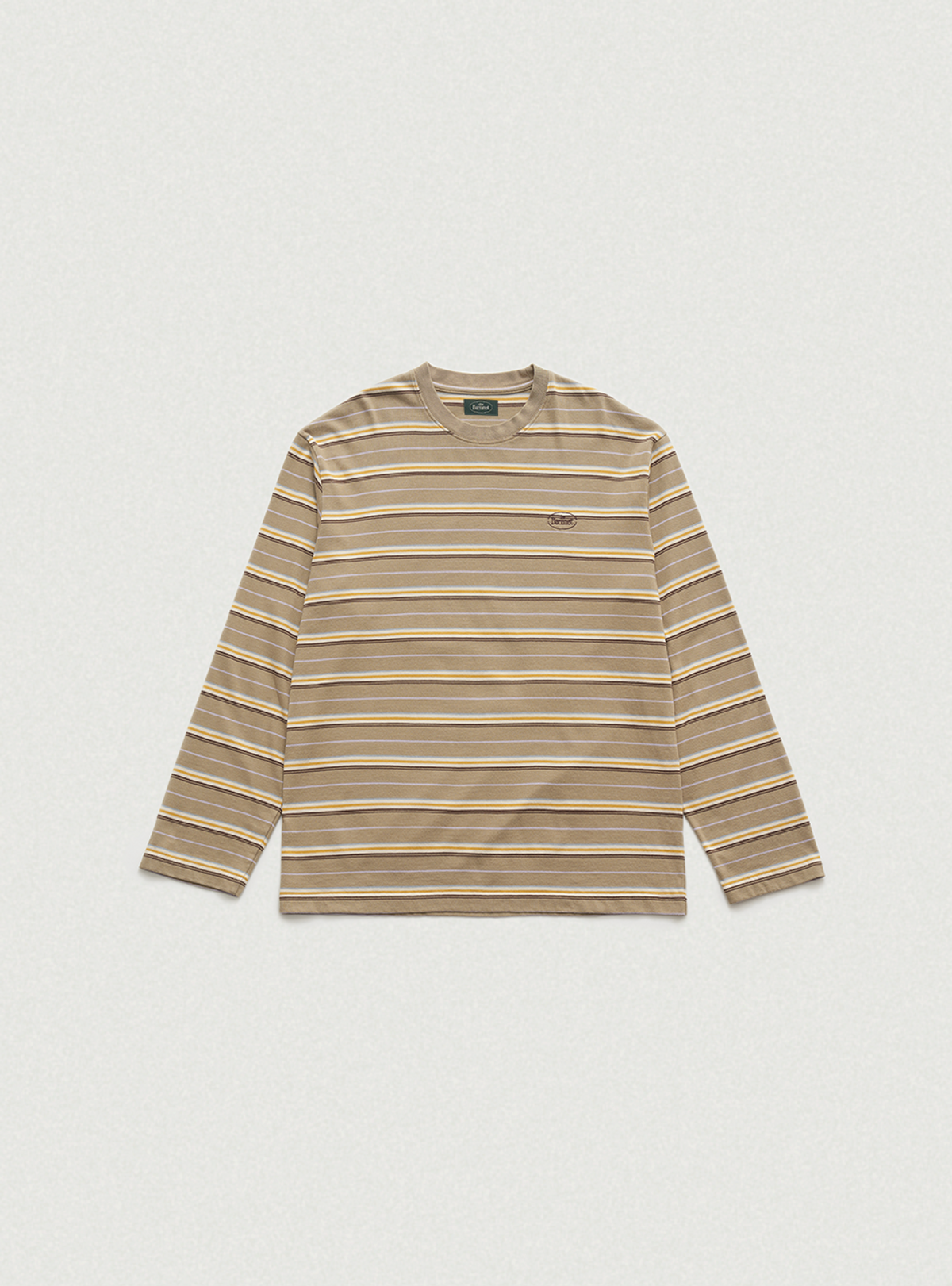 더바넷(THEBARNNET) Lang Stripe Overfit T-shirt_Beige
