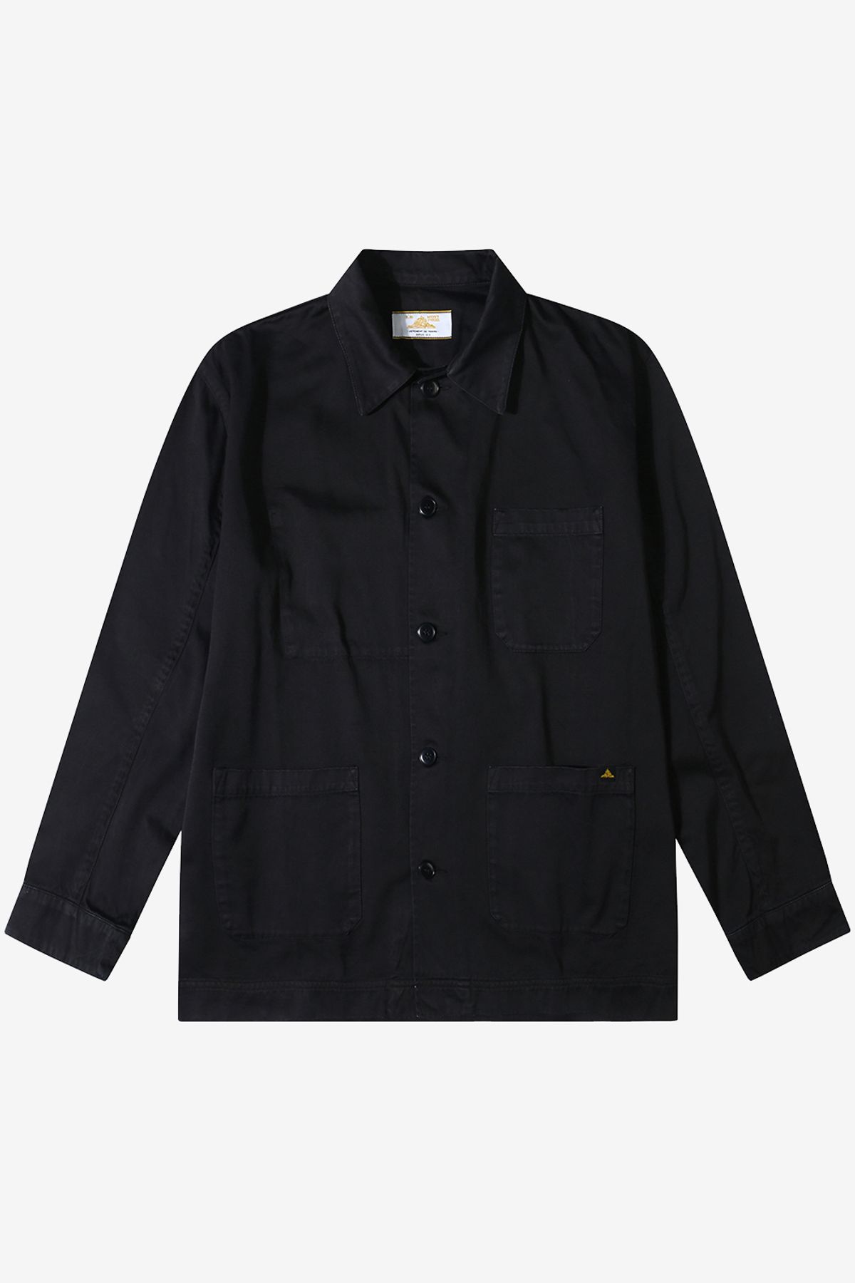 르몽생미셸(LE MONT ST MICHEL) (M)Gabardine Work Jacket_Black