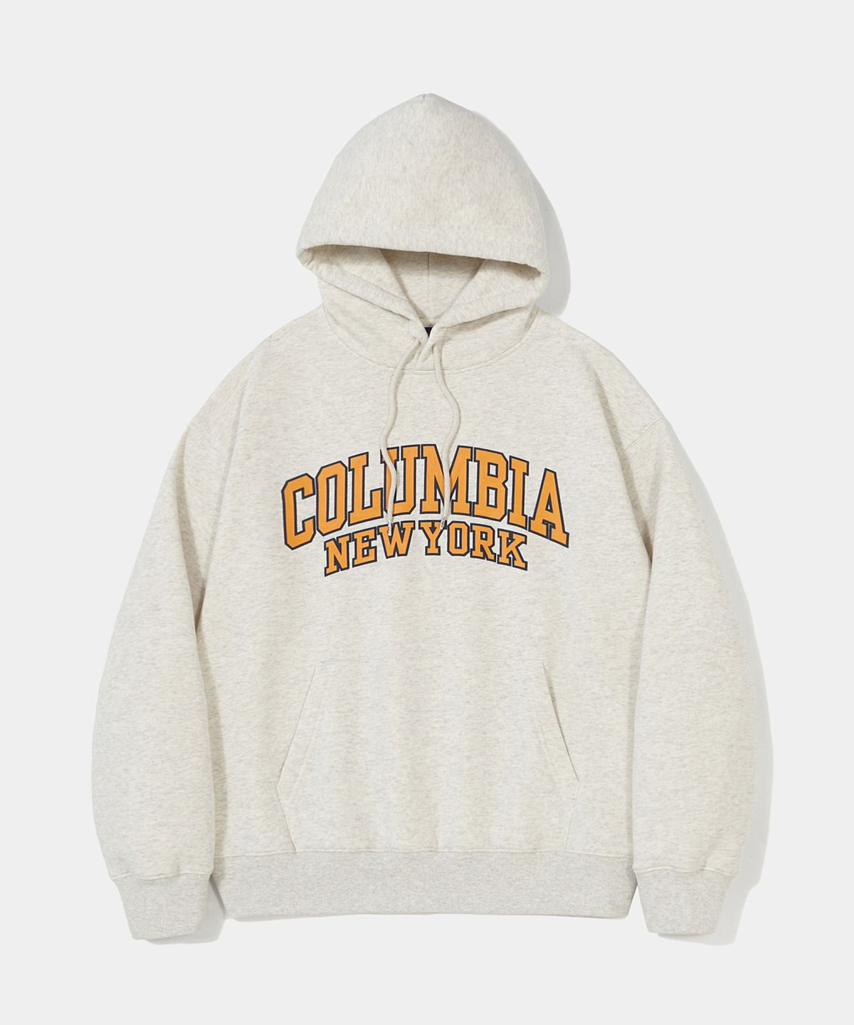 컬럼비아 유니버시티(COLUMBIA UNIVERSITY) 90 S ARCH FLEECE HOODIE_OATMEAL