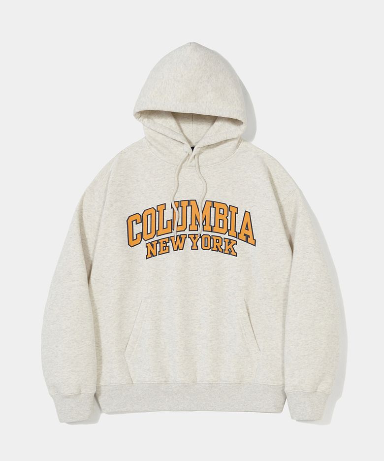 90 S ARCH FLEECE HOODIE_OATMEAL