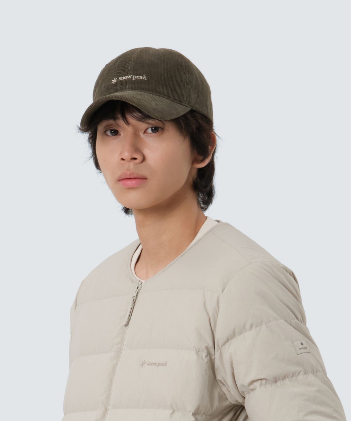 스노우피크 어패럴(SNOWPEAK APPAREL) 코듀로이 볼캡 (S25FUFBC63) Khaki