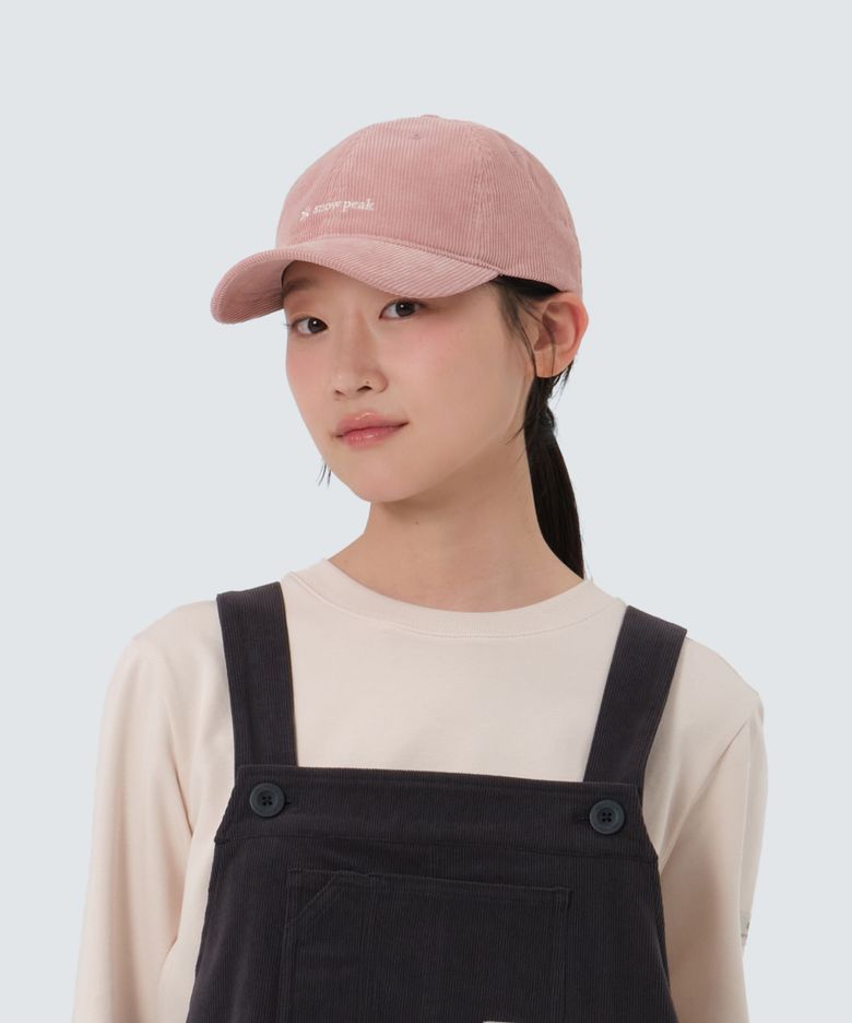 코듀로이 볼캡 (S25FUFBC63) Light Pink