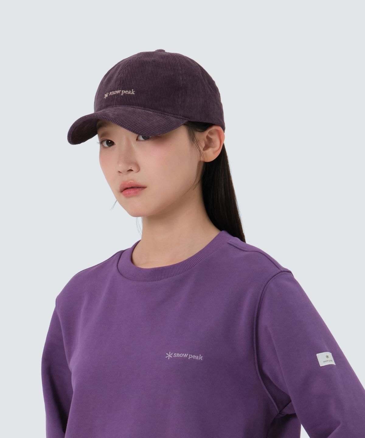스노우피크 어패럴(SNOWPEAK APPAREL) 코듀로이 볼캡 (S25FUFBC63) Purple