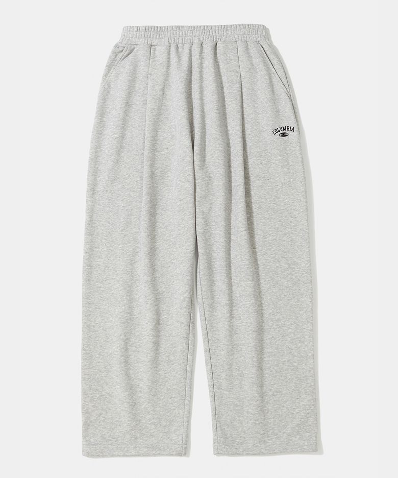 CU ARCH PIN-TUCK FLEECE SWEATPANTS_M.GRAY