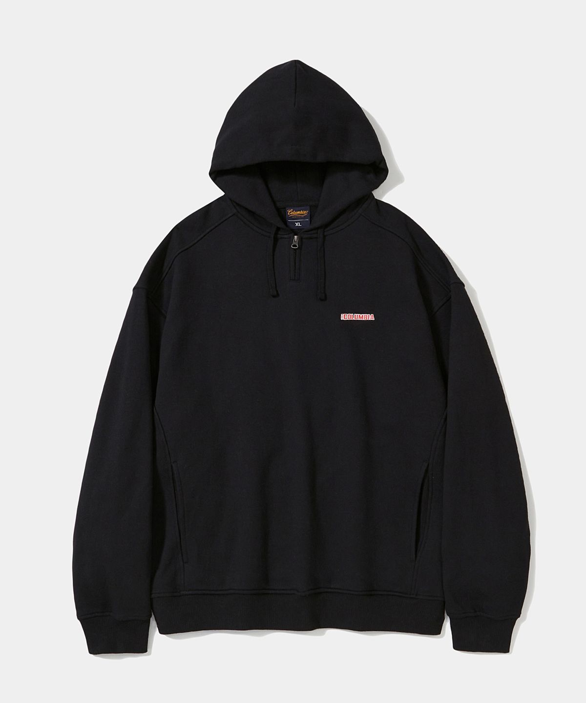 컬럼비아 유니버시티(COLUMBIA UNIVERSITY) BROADWAY TINY HEAVY TERRY H/ZIP HOODIE_BLACK