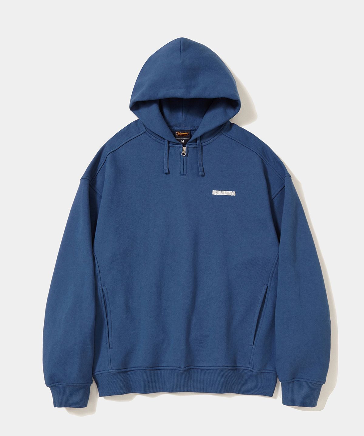 컬럼비아 유니버시티(COLUMBIA UNIVERSITY) BROADWAY TINY HEAVY TERRY H/ZIP HOODIE_CROWN BLUE