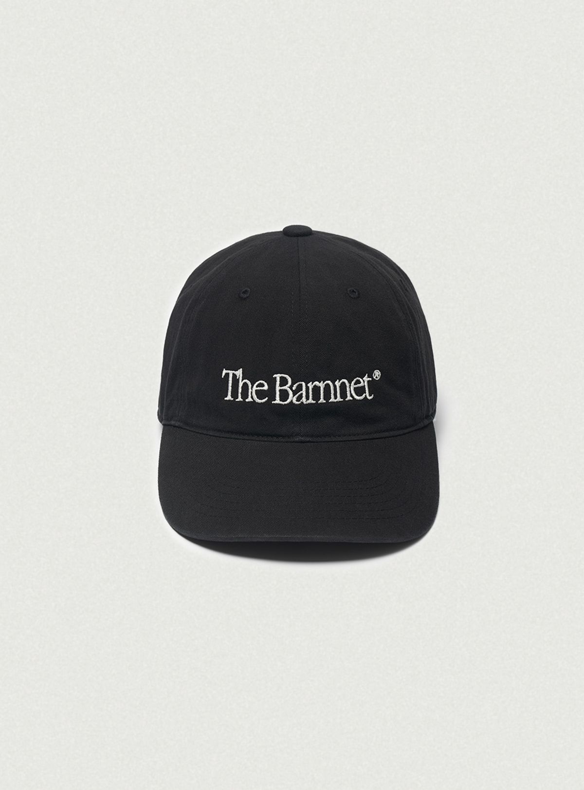 더바넷(THEBARNNET) Logo Ball Cap_Black