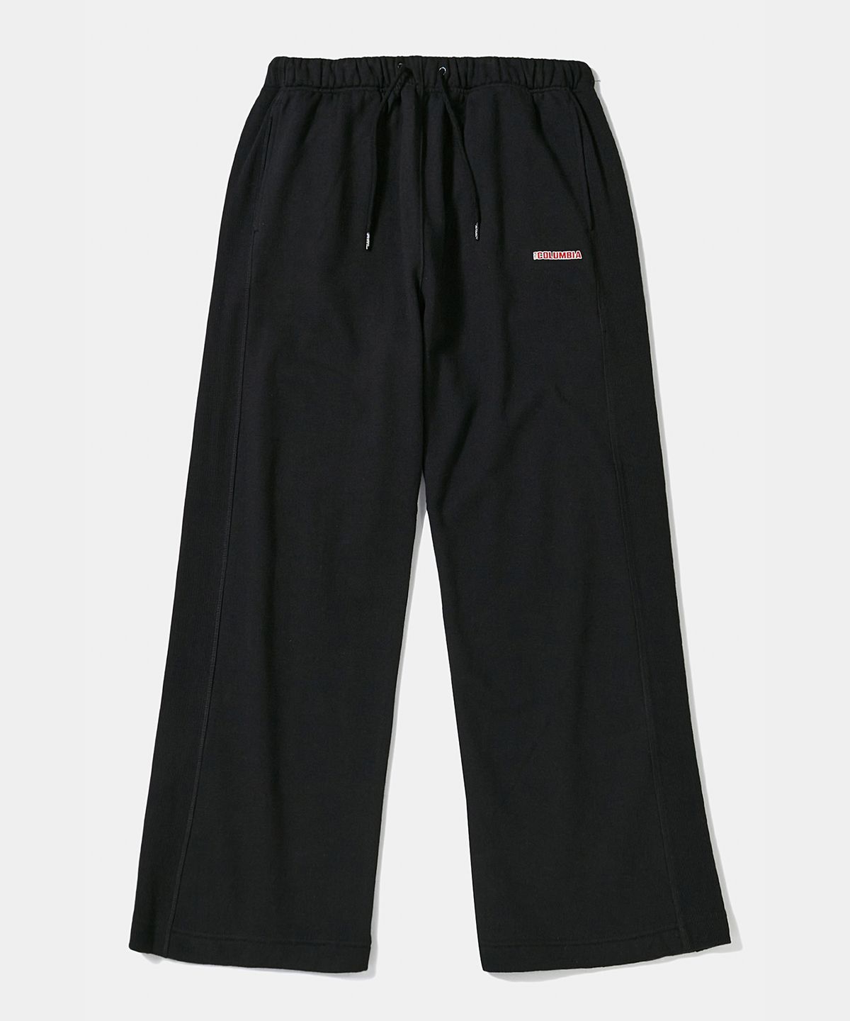 컬럼비아 유니버시티(COLUMBIA UNIVERSITY) BROADWAY TINY LOOSE-FIT HEAVY TERRY SWEATPANTS_BLACK