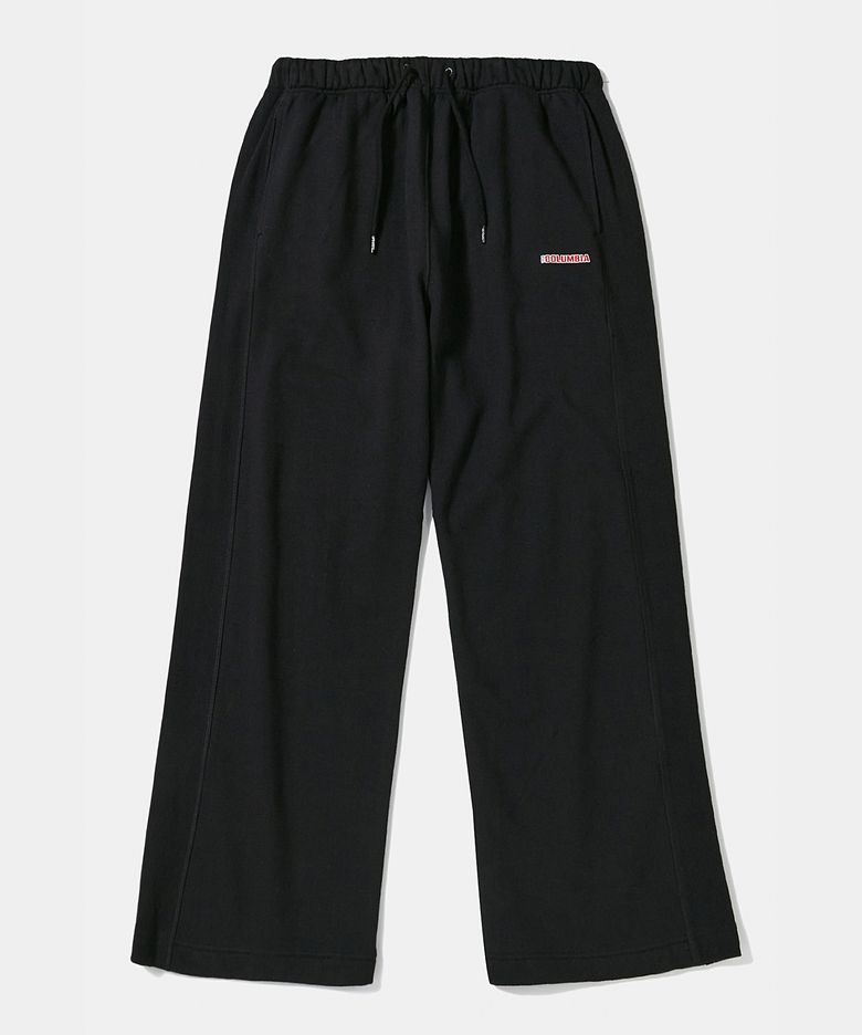 BROADWAY TINY LOOSE-FIT HEAVY TERRY SWEATPANTS_BLACK
