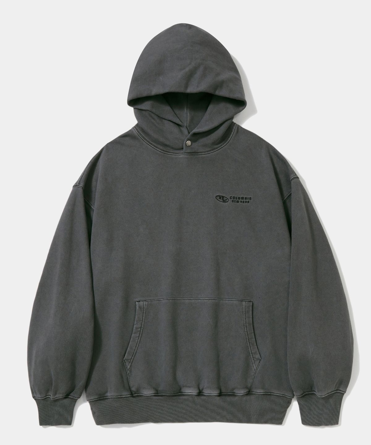 컬럼비아 유니버시티(COLUMBIA UNIVERSITY) VTG DYEING HEAVY TERRY HOODIE_CHARCOAL