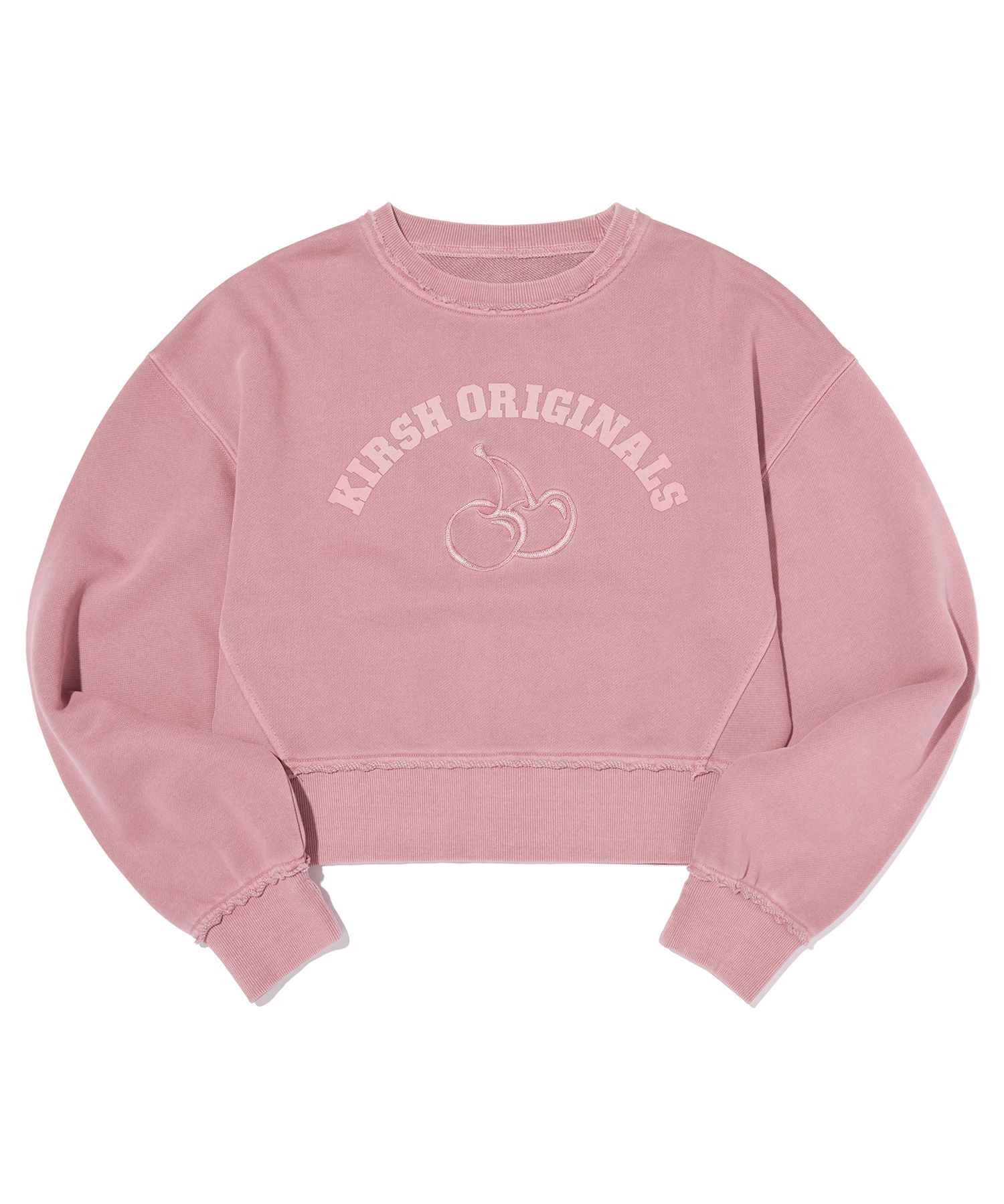 MUSINSA公式 | KIRSH ピグメントダイングアーチチェリークロップ