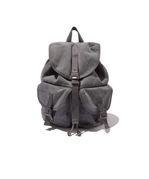 유틸리티 스트랩 포켓 백팩 [차콜]