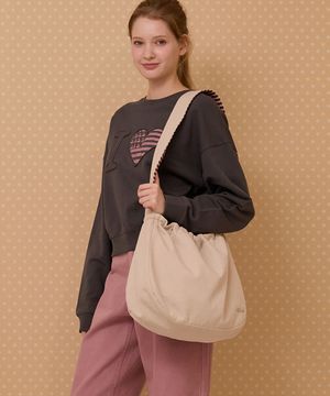 피그먼트 다잉 리버서블 크로스바디백 [베이지]