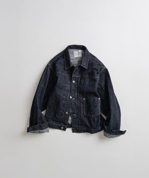 TYPE-1 SELVEDGE NEP DENIM JACKET nep indigo