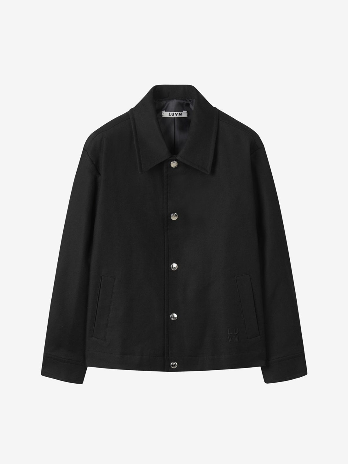 엘유브이엠(LUVM) COTTON WORK JACKET_BLACK