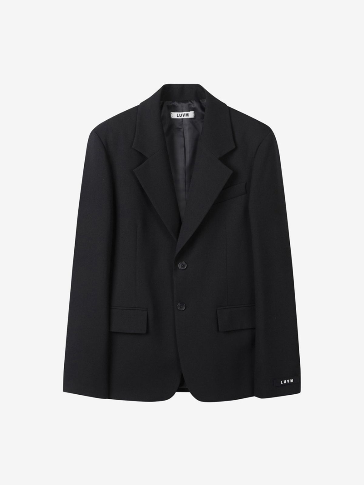 엘유브이엠(LUVM) STANDARD SINGLE JACKET_BLACK
