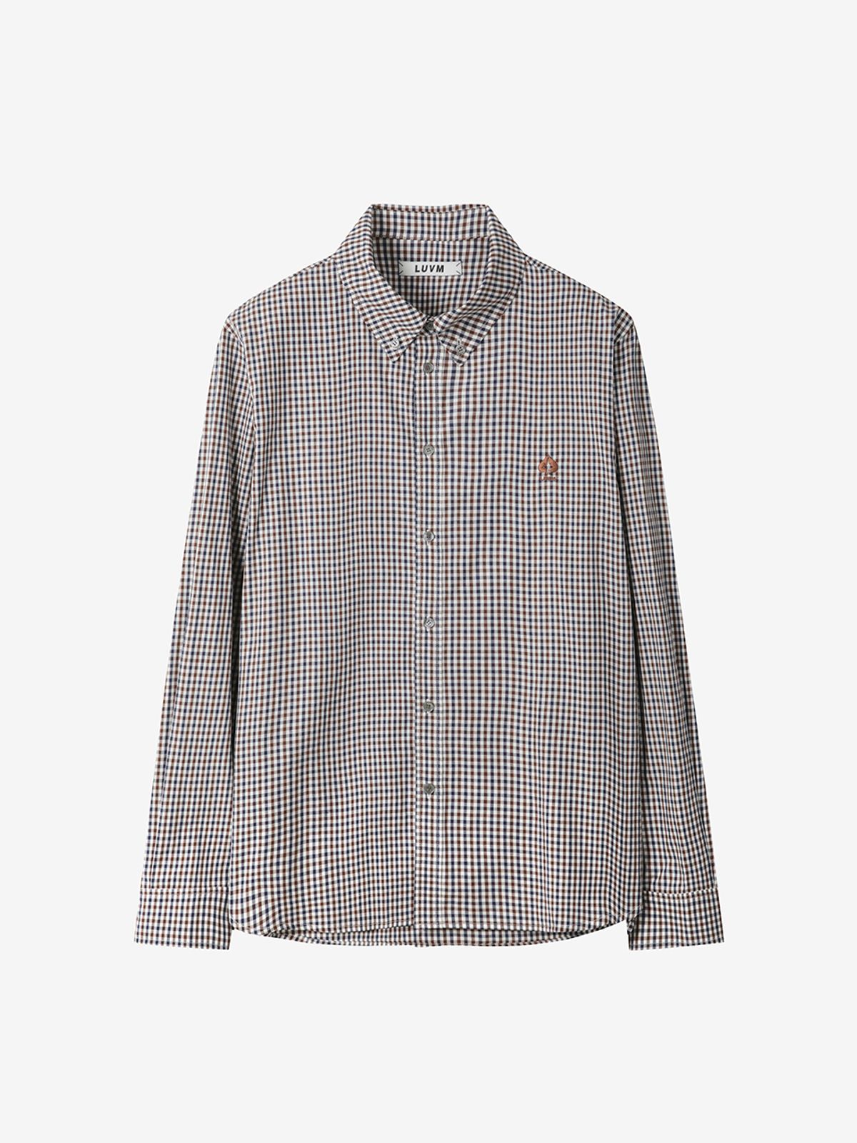 엘유브이엠(LUVM) CHECKED CLASSIC SHIRTS FOR MEN_CHECKED FABRIC