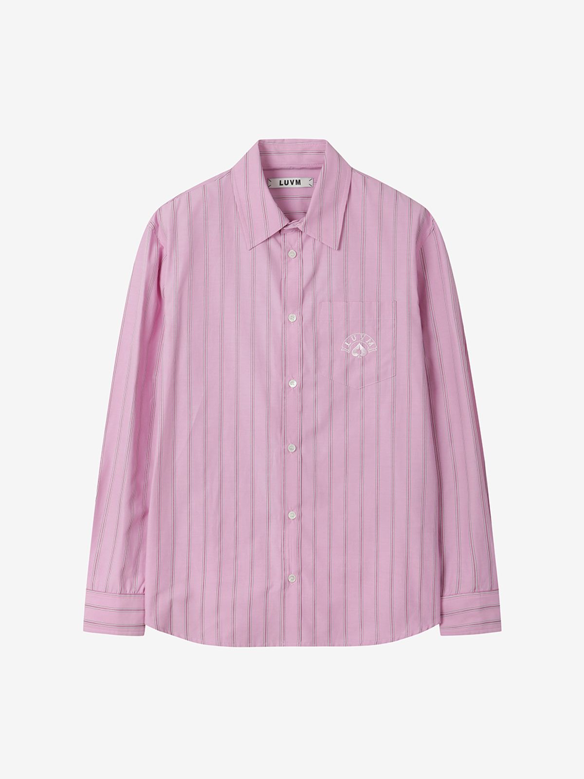 엘유브이엠(LUVM) STANDARD LOGO SHIRTS_PINK