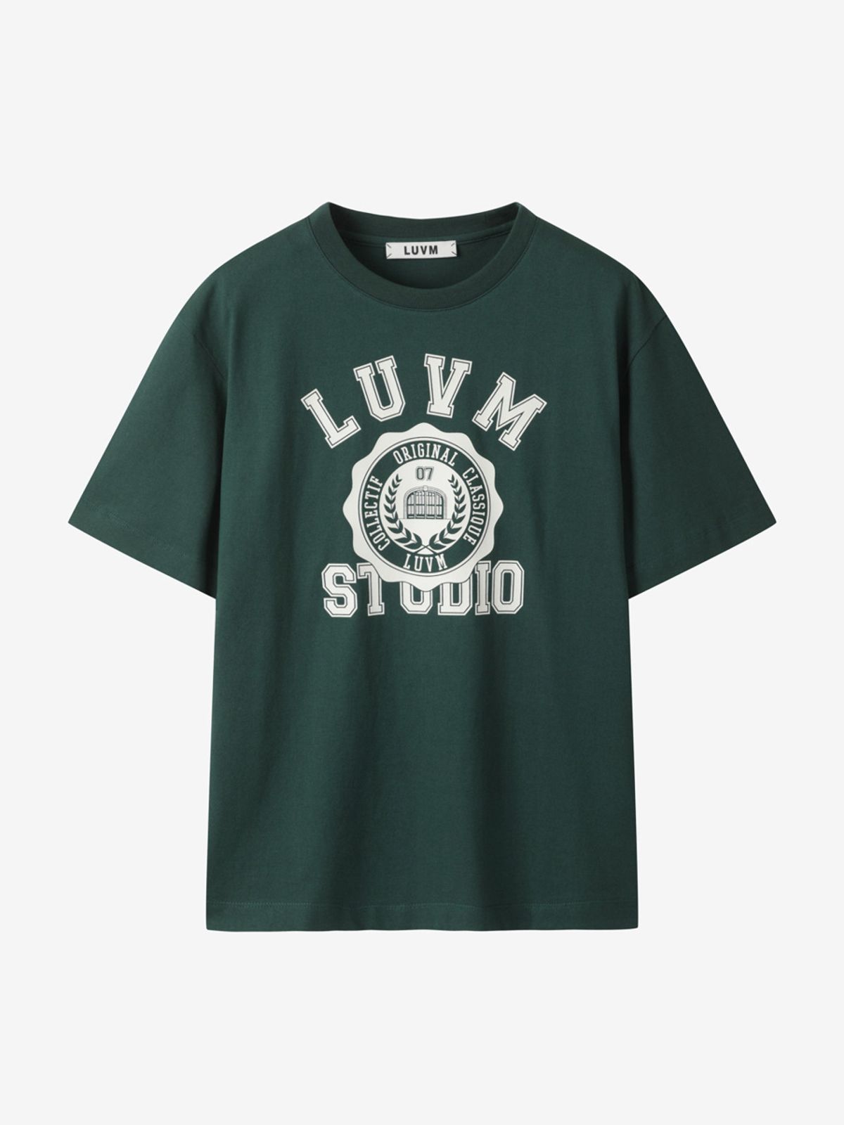 엘유브이엠(LUVM) LUVM STUDIO T-SHIRTS_GREEN