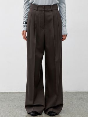 ESSENTIAL LOG TWO TUCK PANTS (Z-PT-5684)