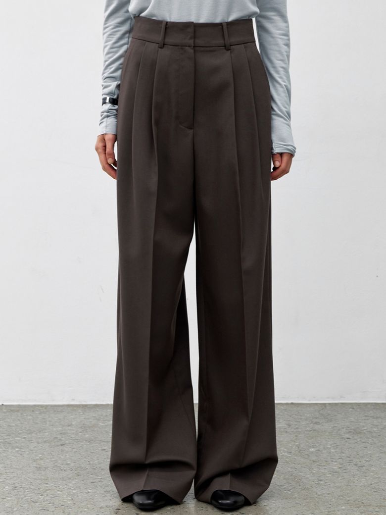 ESSENTIAL LOG TWO TUCK PANTS (Z-PT-5684)