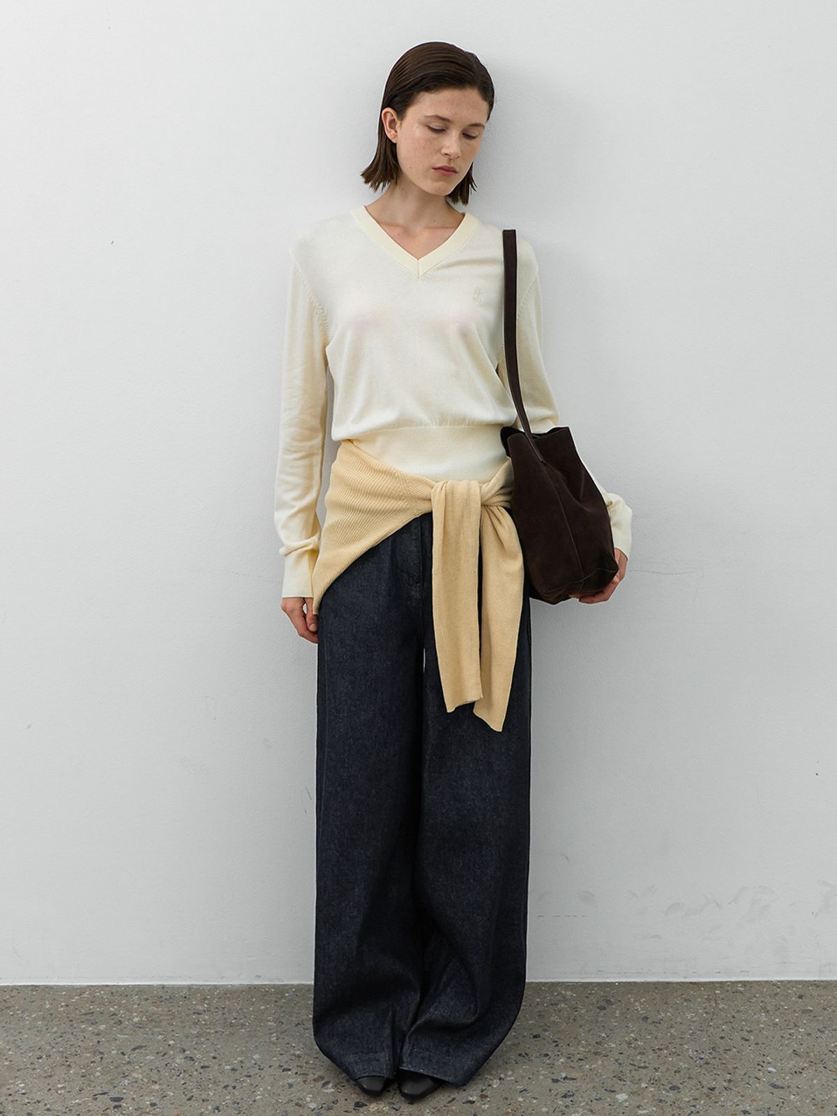 아틀리에 나인(ATELIER NAIN) ESSENTIAL INDIGO WIDE PANTS(PT-5703)