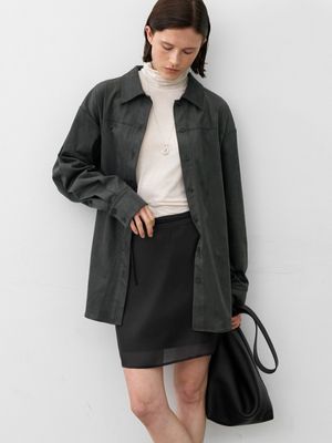 DORIS SHEER LAYERED SKIRT(SK-5056)