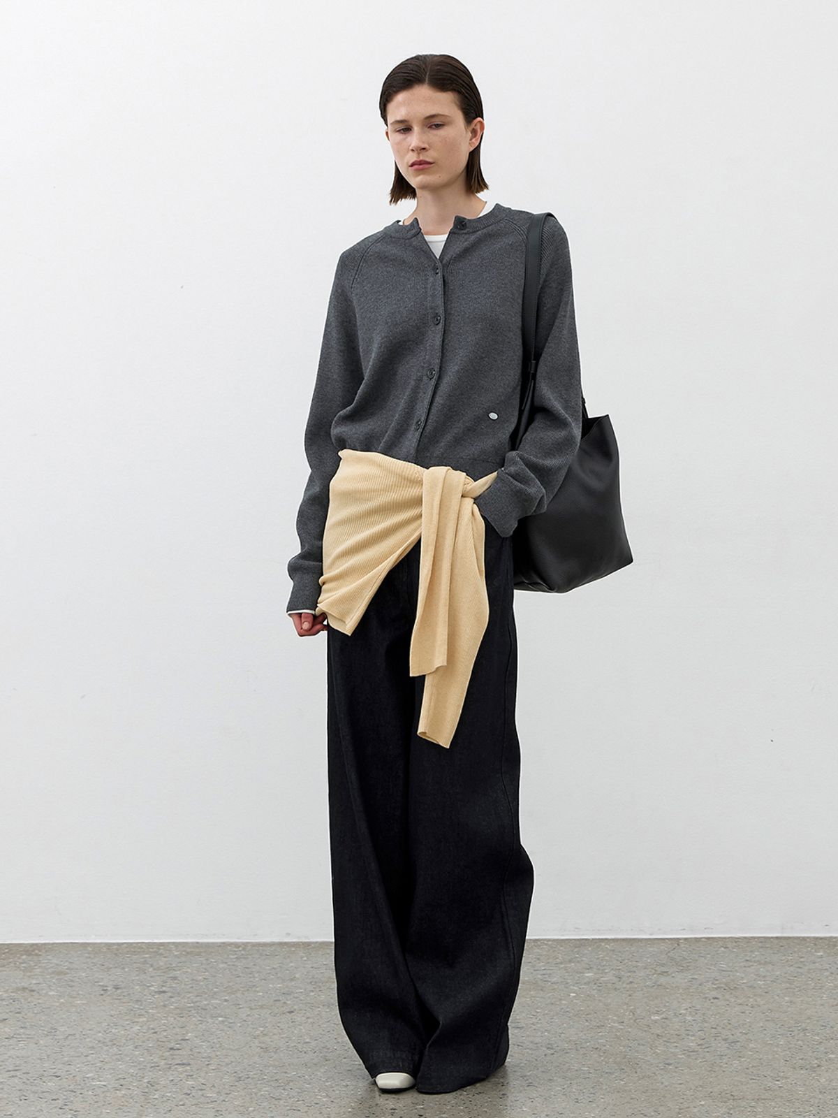 아틀리에 나인(ATELIER NAIN) ESSENTIAL HAZZI KNIT CARDIGAN(CD-2218)
