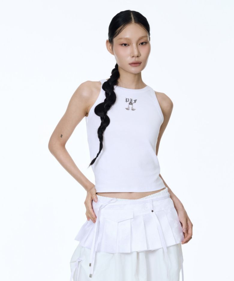 연화망고, Mandarin Duck Keyring Mango Sleeveless(White)