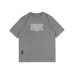 BT17GY 타임즈 오버핏 티셔츠 Grey