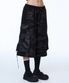Hanbok Fabric Cargo Bermuda Pants (Charcoal Camo)