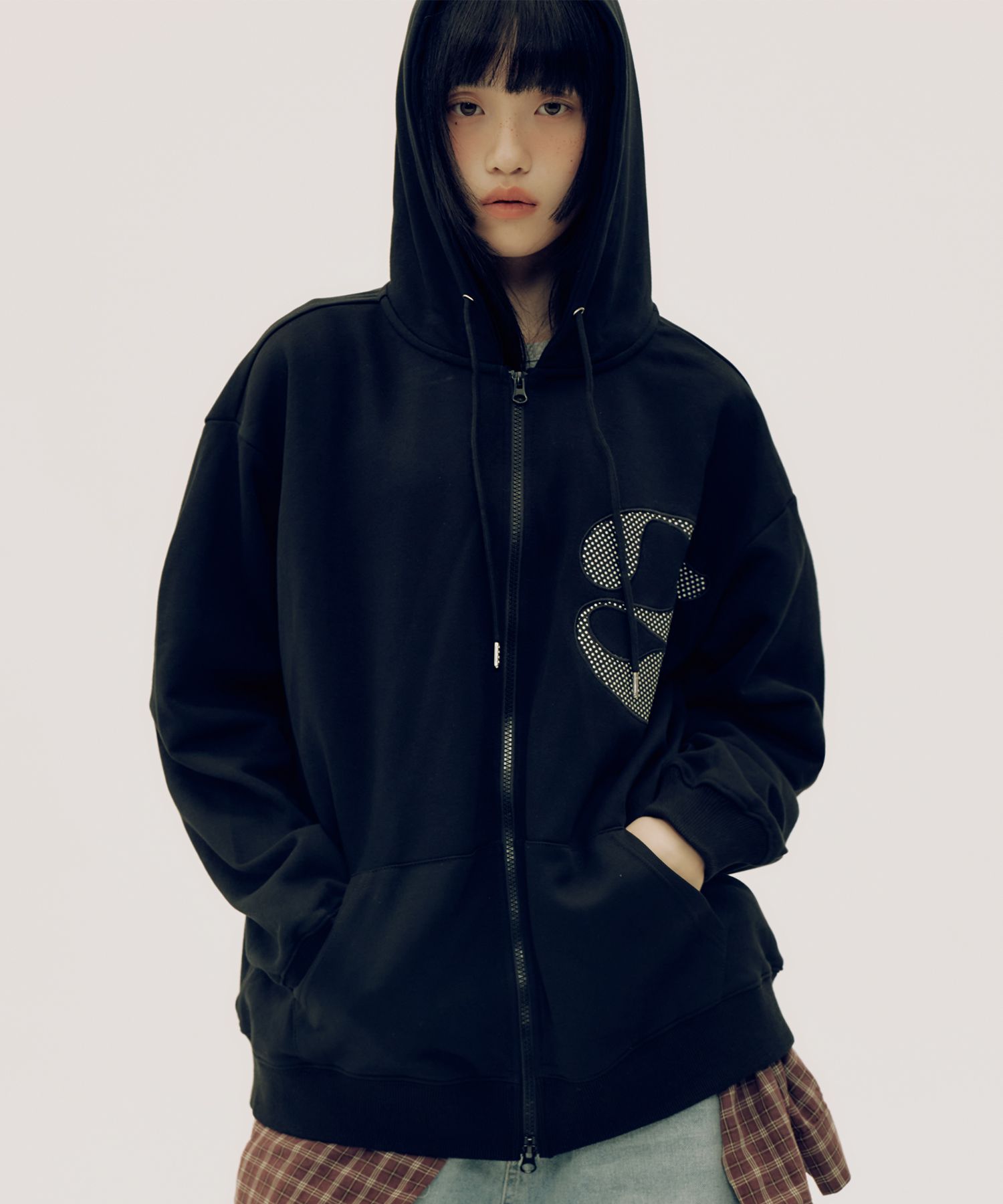 MUSINSA公式 | SOME PLACE Signature Big Logo Patch Two-Way Cotton