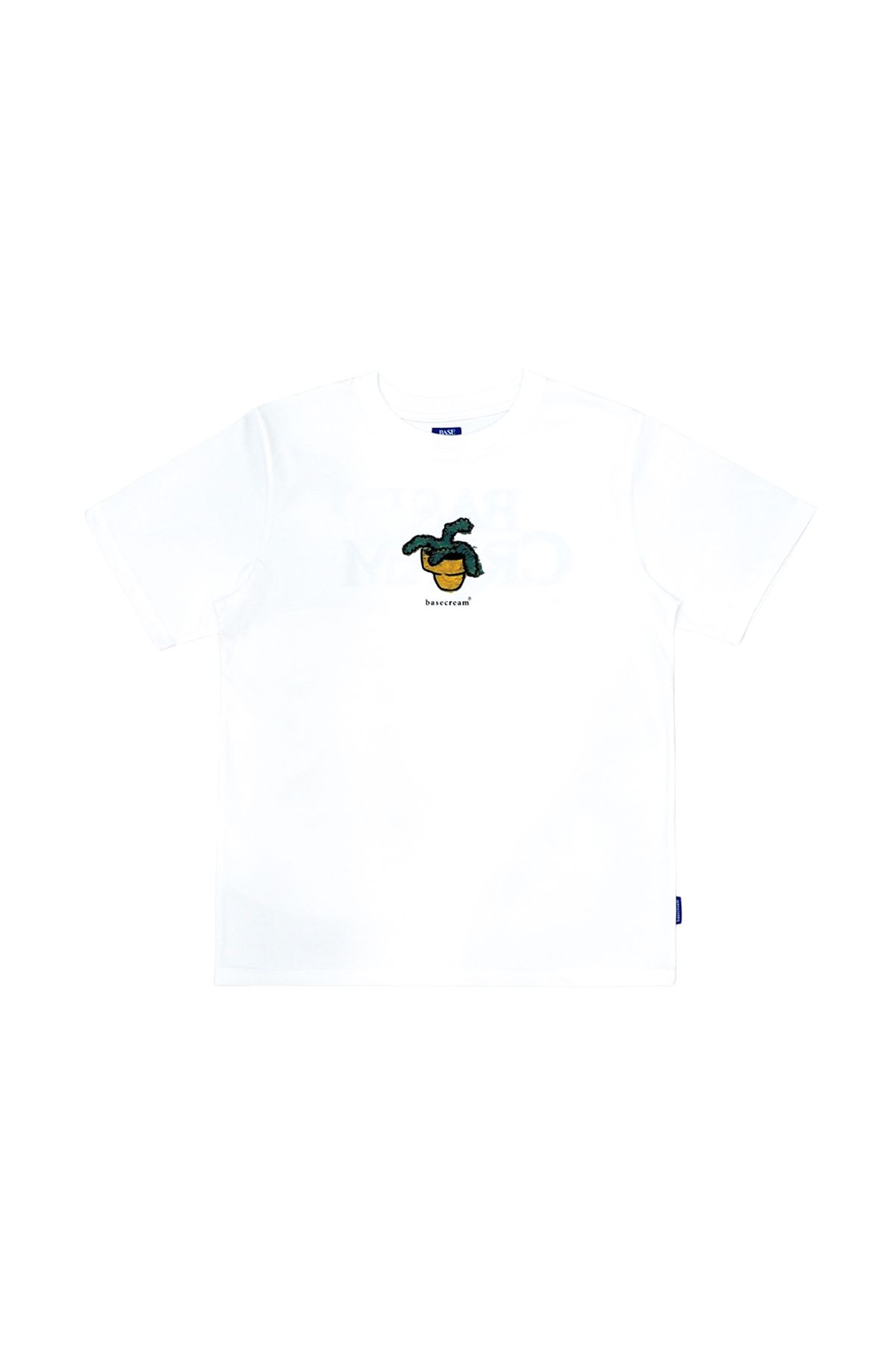 베이스크림(BASECREAM) BCxBRR OBJECT TEE_WHITE