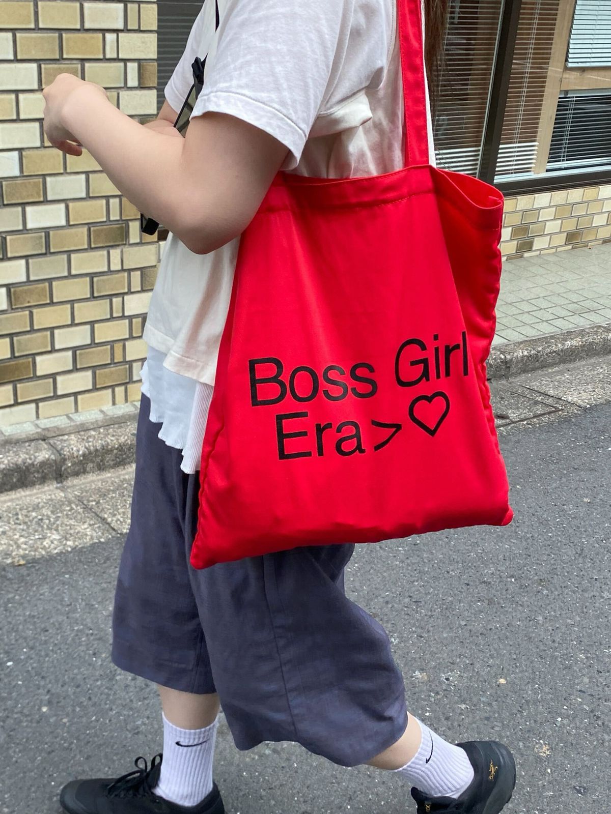 이스트쿤스트(ISTKUNST) HMF ECO BAG_RED(IK2FFMAB42C)