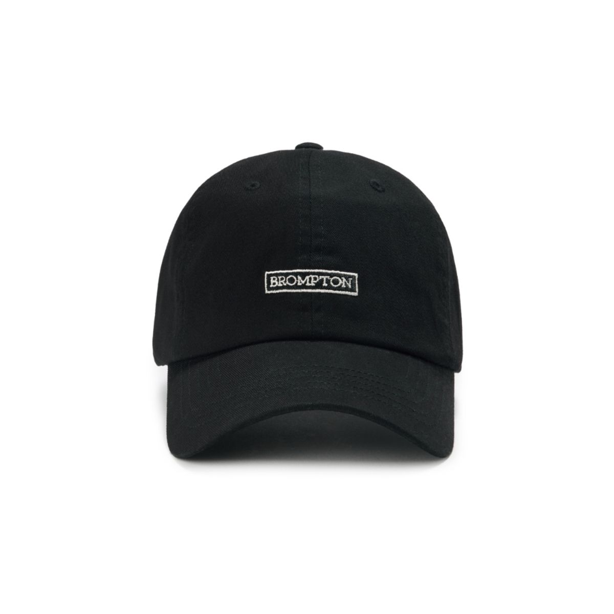 브롬톤 런던(BROMPTON LONDON) BASIC BALL CAP - BLACK (P255AHA412)