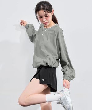 스포티브 파이핑 우븐 맨투맨 XFK3TL1107