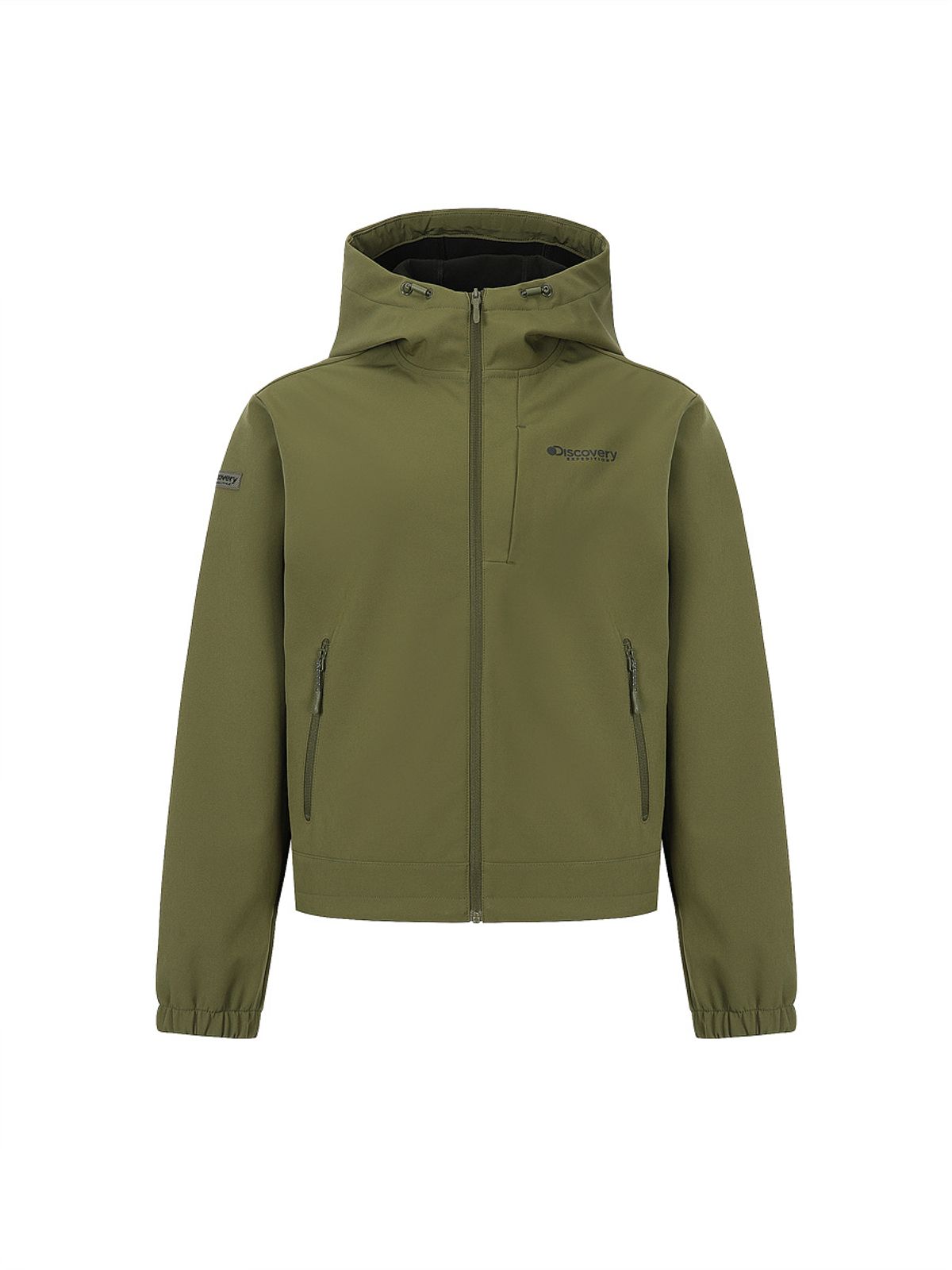 디스커버리 익스페디션(DISCOVERY EXPEDITION) 여성 3LAYER 본딩 트레이닝 자켓 (OLIVE)