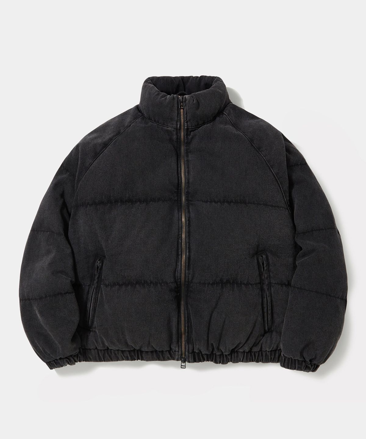 컬럼비아 유니버시티(COLUMBIA UNIVERSITY) NYC DENIM WOMENS PUFFER_GRAY DENIM