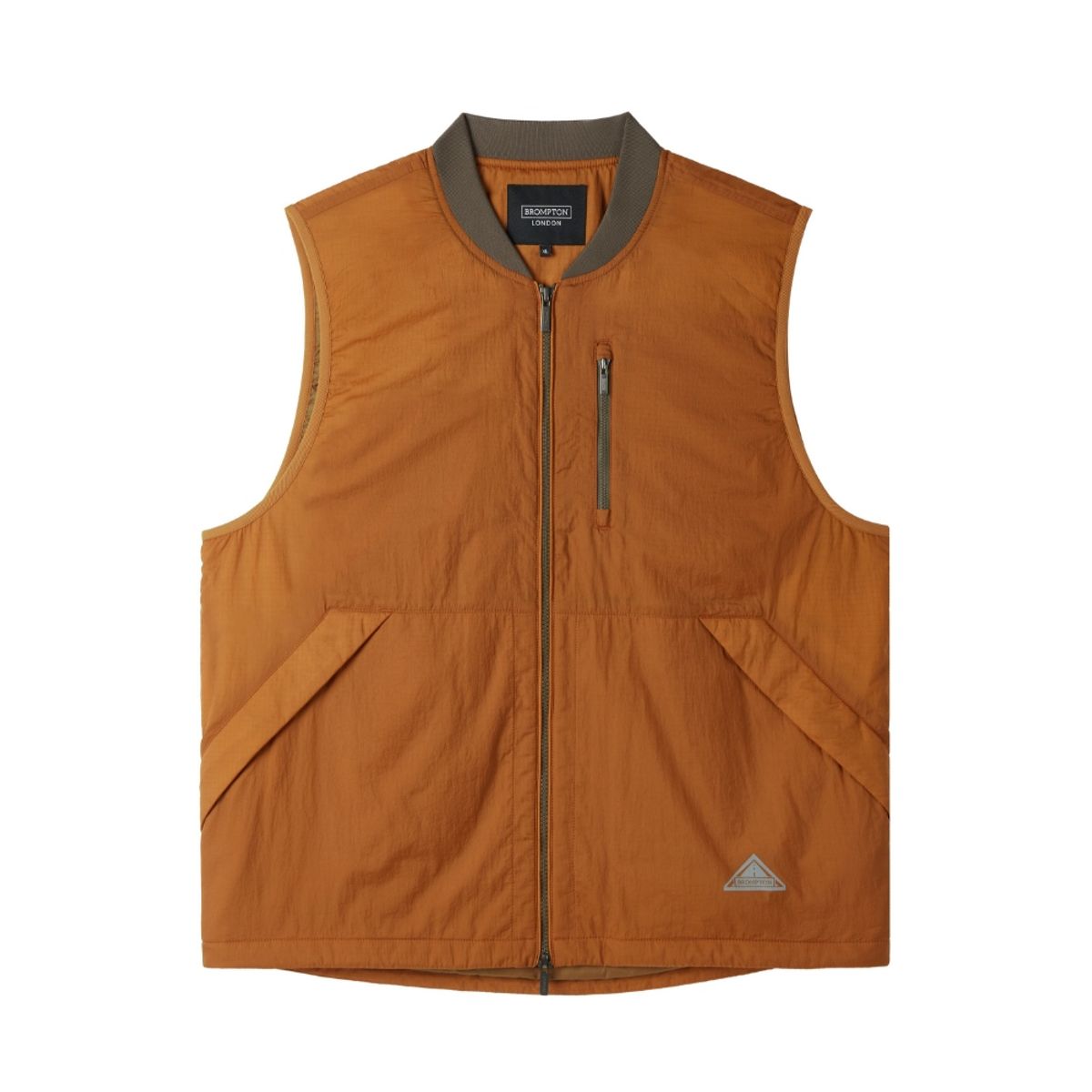브롬톤 런던(BROMPTON LONDON) LIGHTWEIGHT PADDING VEST - ORANGE (P254MPV130)