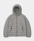라이트 웨이트 후드 패딩 자켓 (GREY)